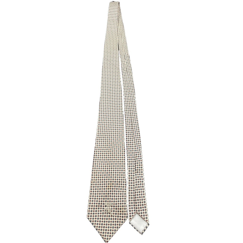 Countess Mara - Multicolor Geometric - 100% Silk Neck Tie - 56" Long 3 1/2" Wide